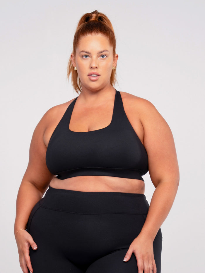 Square Neckline Sports Bra