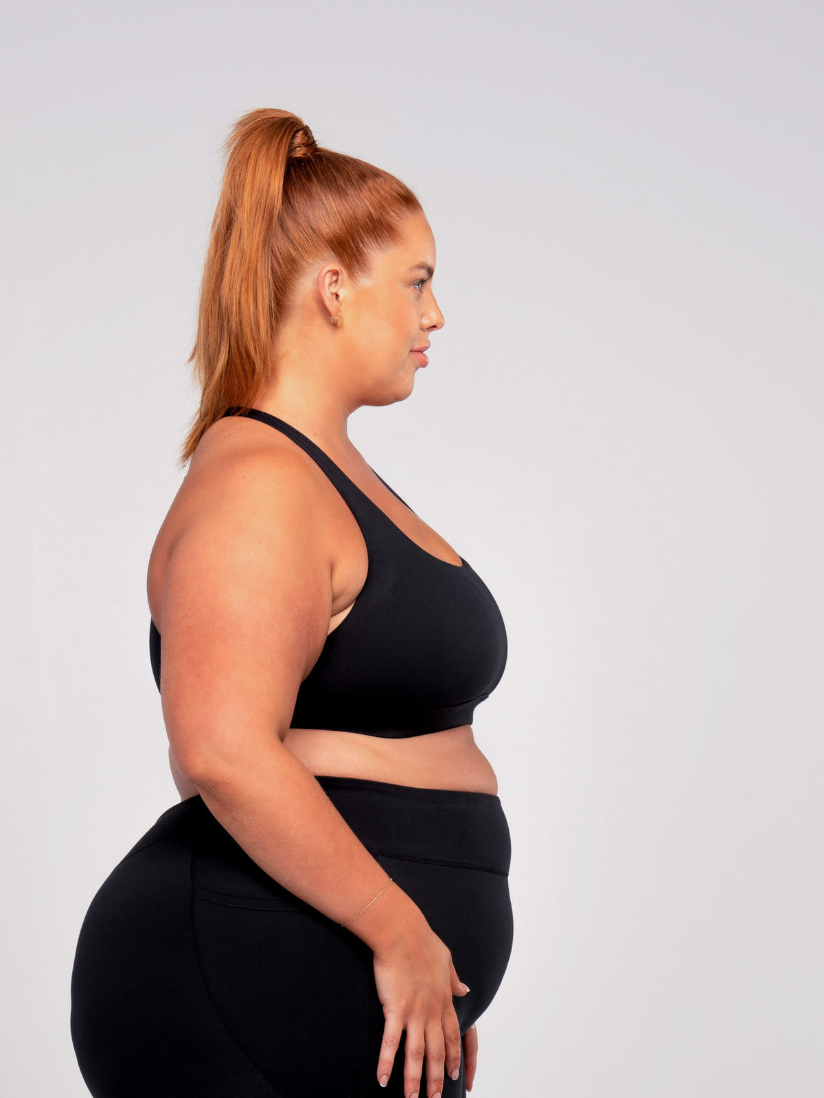 Square Neckline Sports Bra