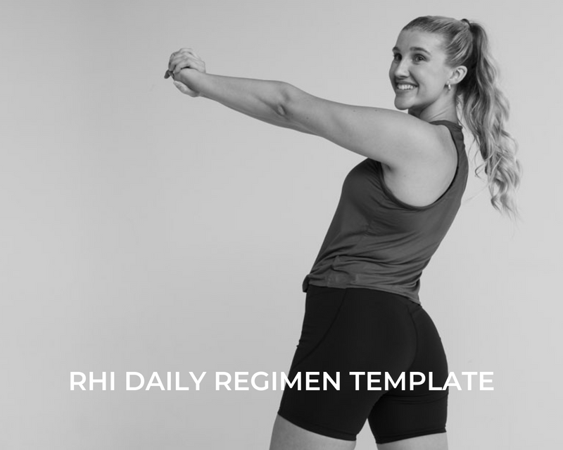 Rhi Daily Regimen Template