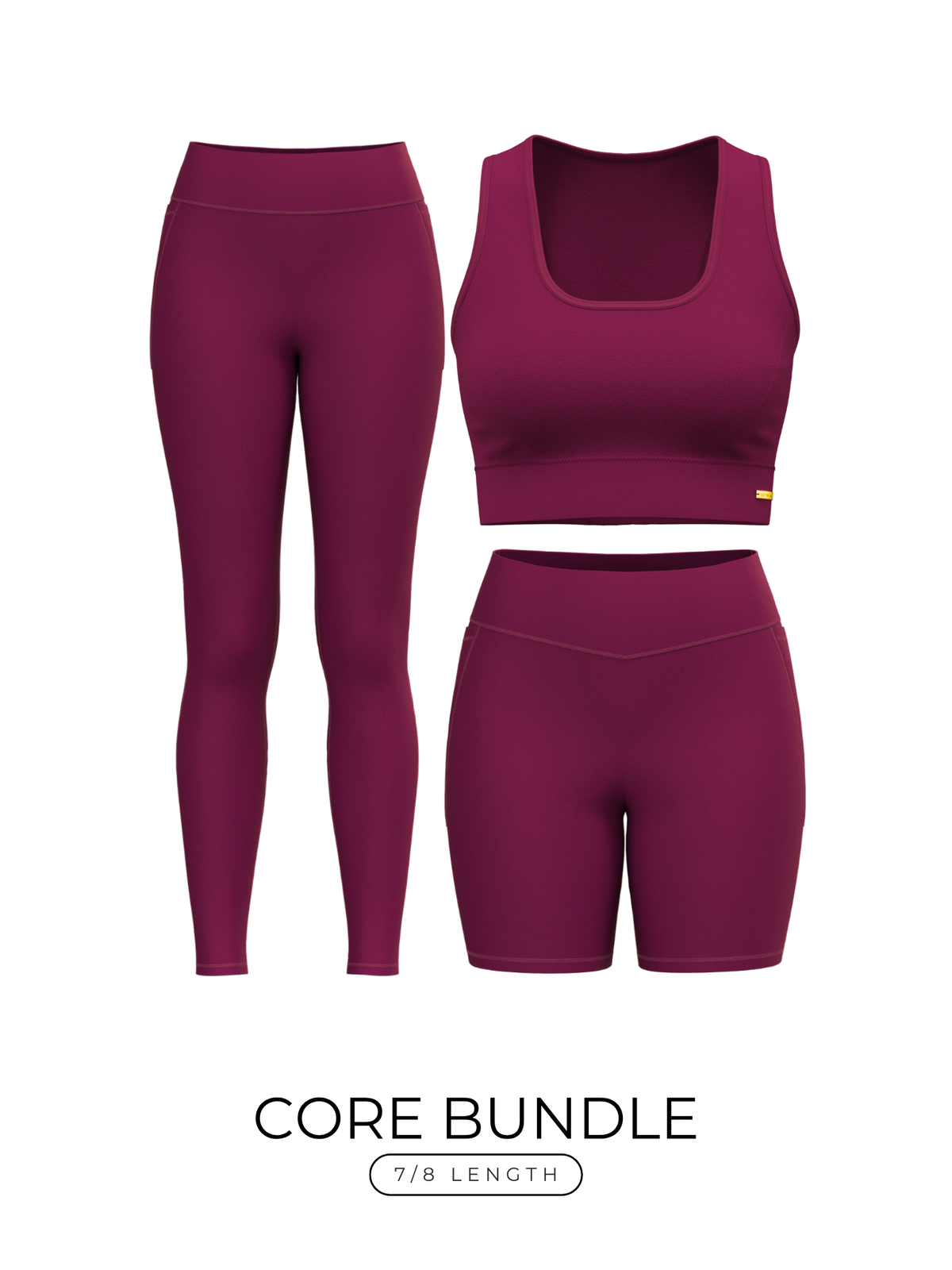 Core Bundle Magenta (7/8 Length - 15% Off)