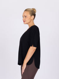 Brooke is wearing our Tee in size M. She is AUS 12.