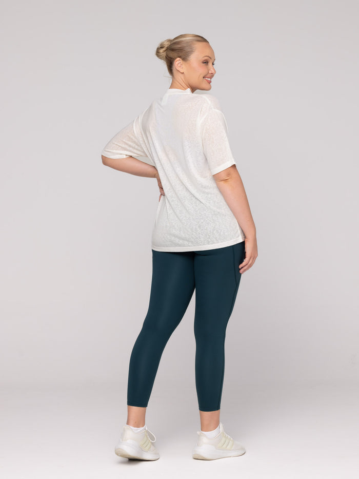 Brooke is wearing our Tee in size M. She is AUS 12.