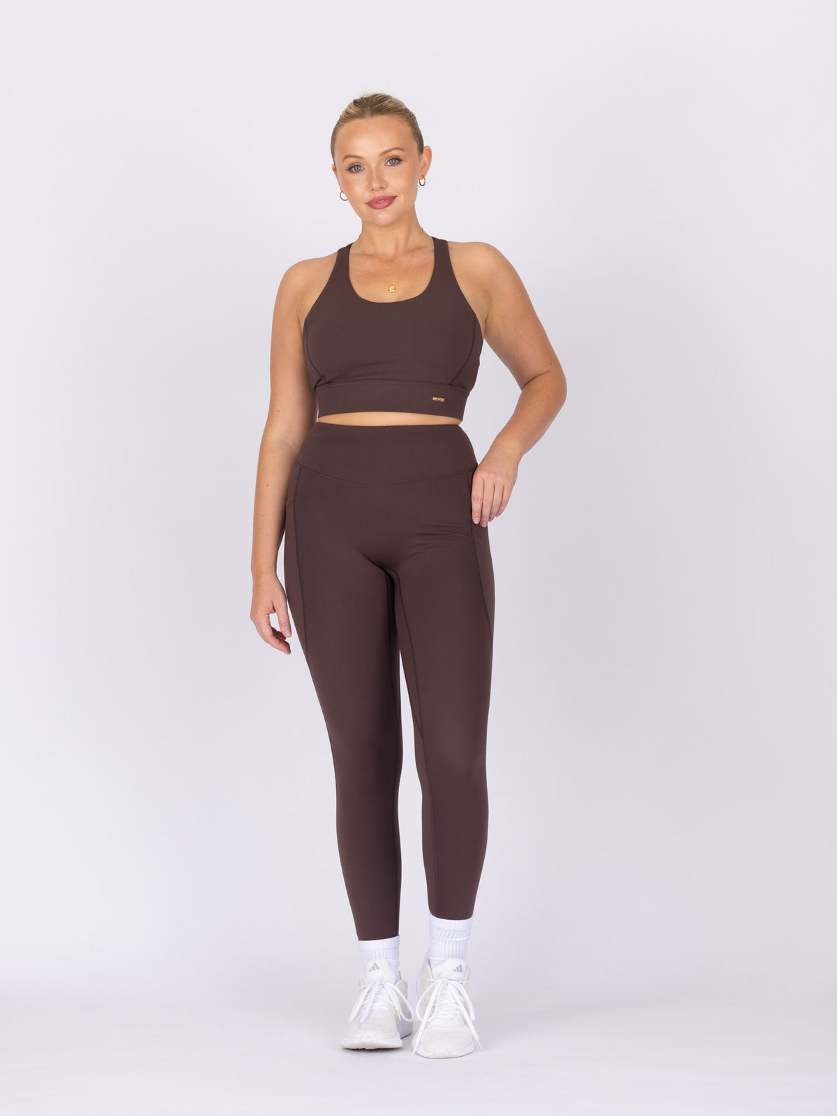 Brooke is wearing our Bra in size M (A - DD). She is AUS 12, Cup DD.
