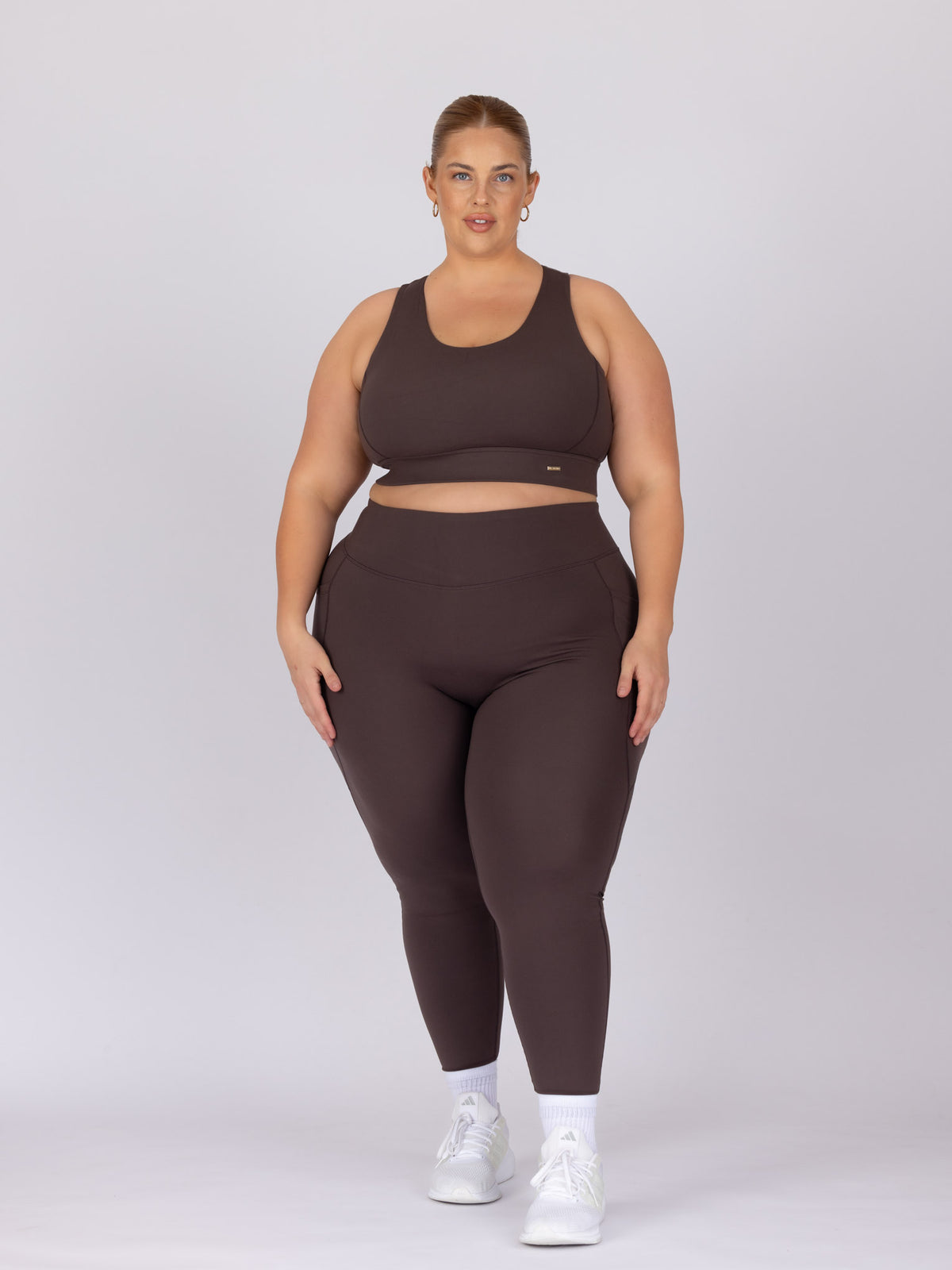 Kaleena is wearing our Bra in size XC - (A -DD). She is AUS 22-24, Cup DD.