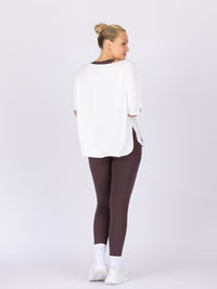 Brooke is wearing our Tee in size M. She is AUS 12.