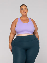 Shae is wearing our Bra in size 3XC (E-HH). She is AUS 22-24, Cup F.