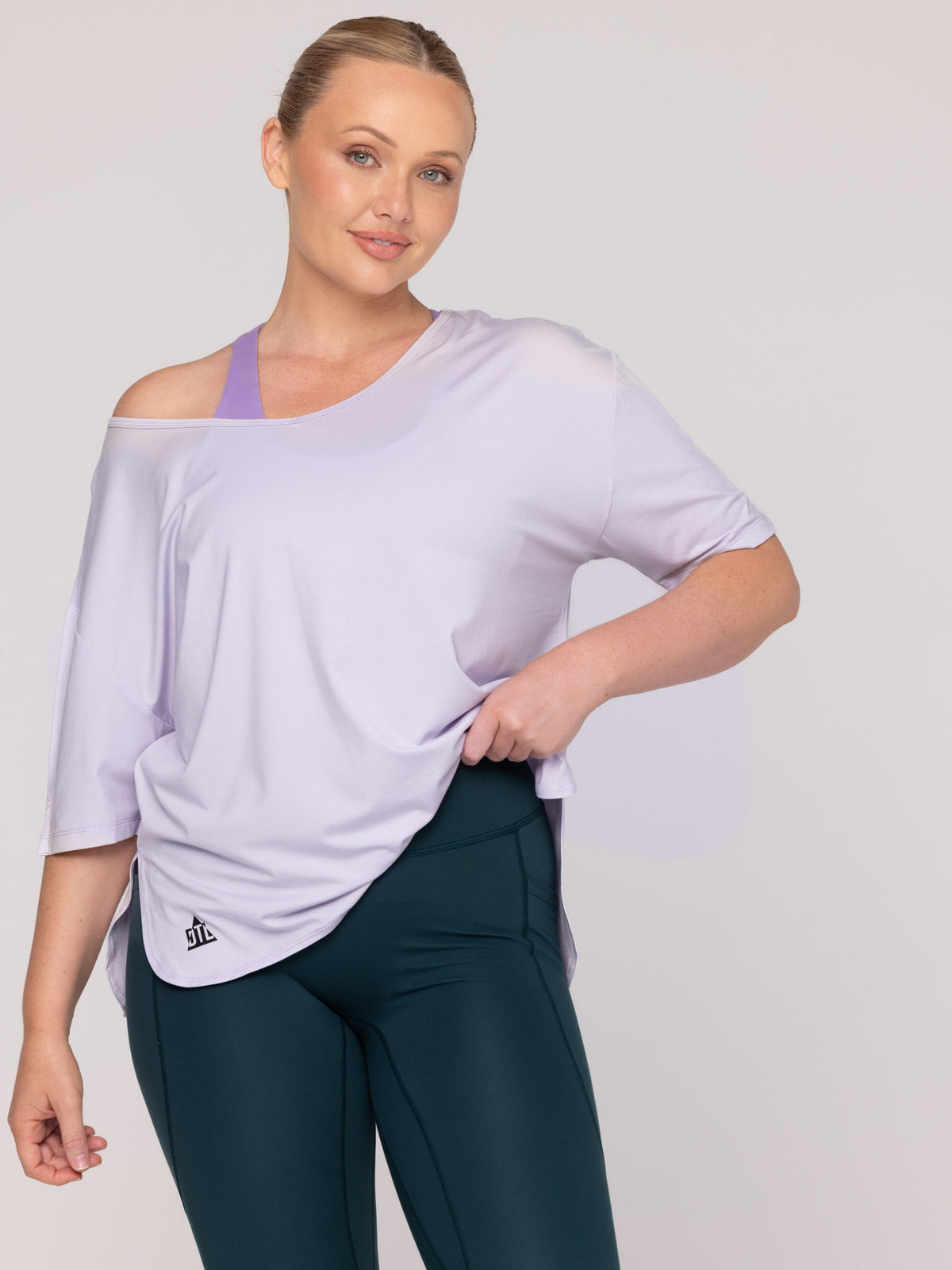 Brooke is wearing our Tee in size M. She is AUS 12.
