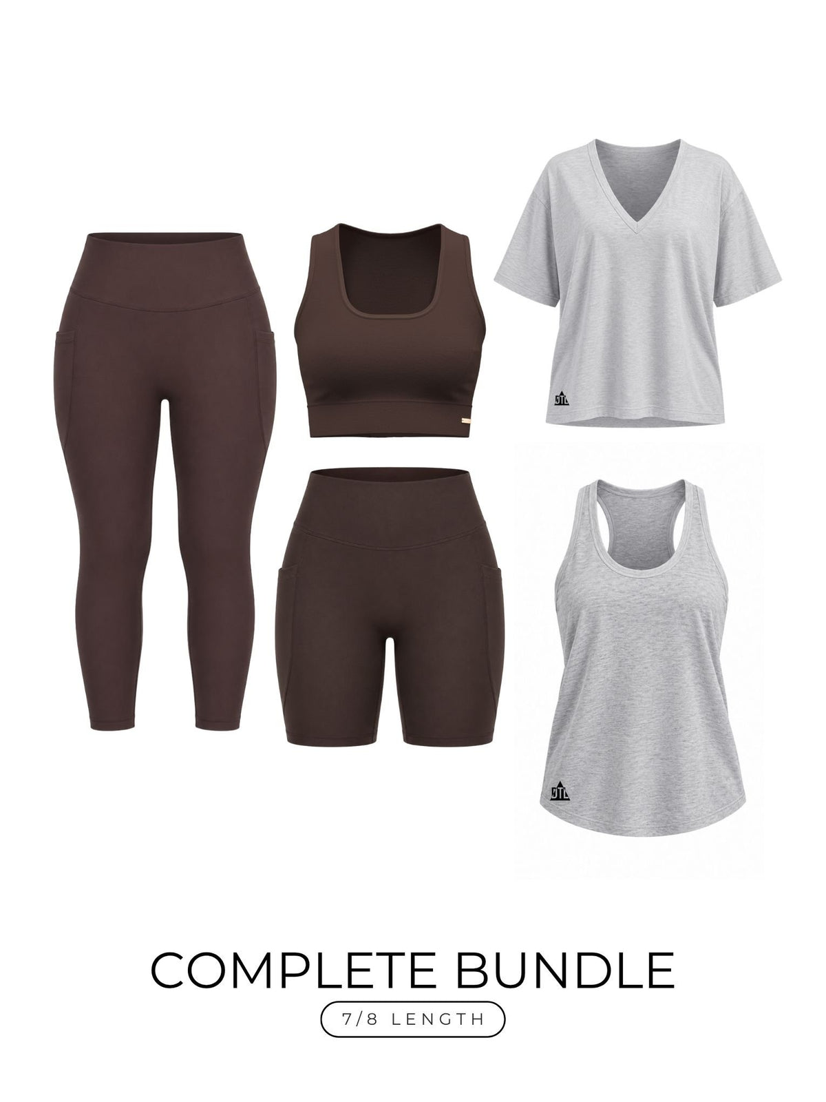 Complete Bundle Espresso - 7/8 Length - 20% Off