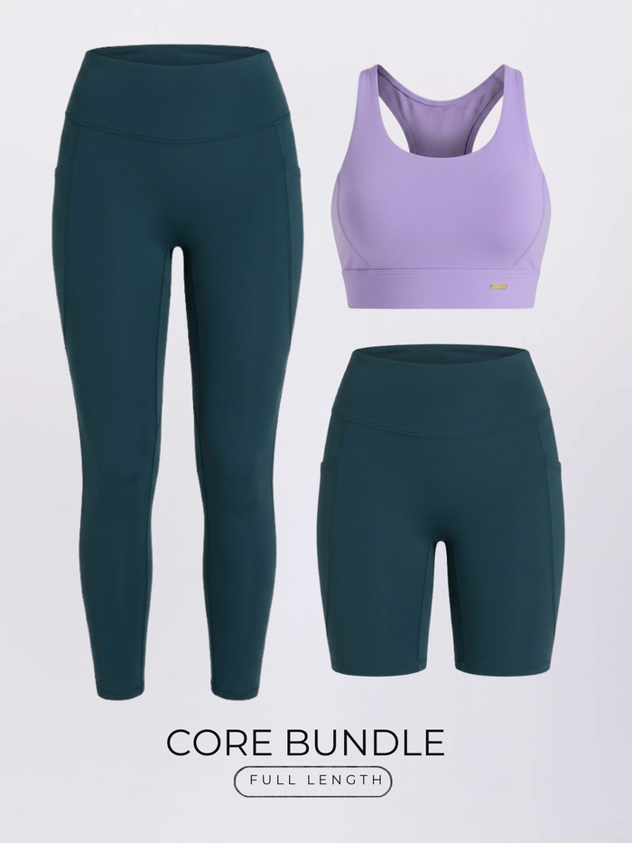 Core Bundle Lilac - Full Length Legging - 15% Off